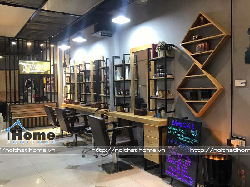thiết kế salon tóc đẹp tại hải phòng